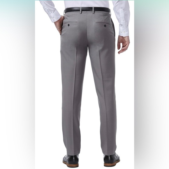 Haggar Pants Haggar Mens Premium Comfort Dress Pant Slim Fit Flat